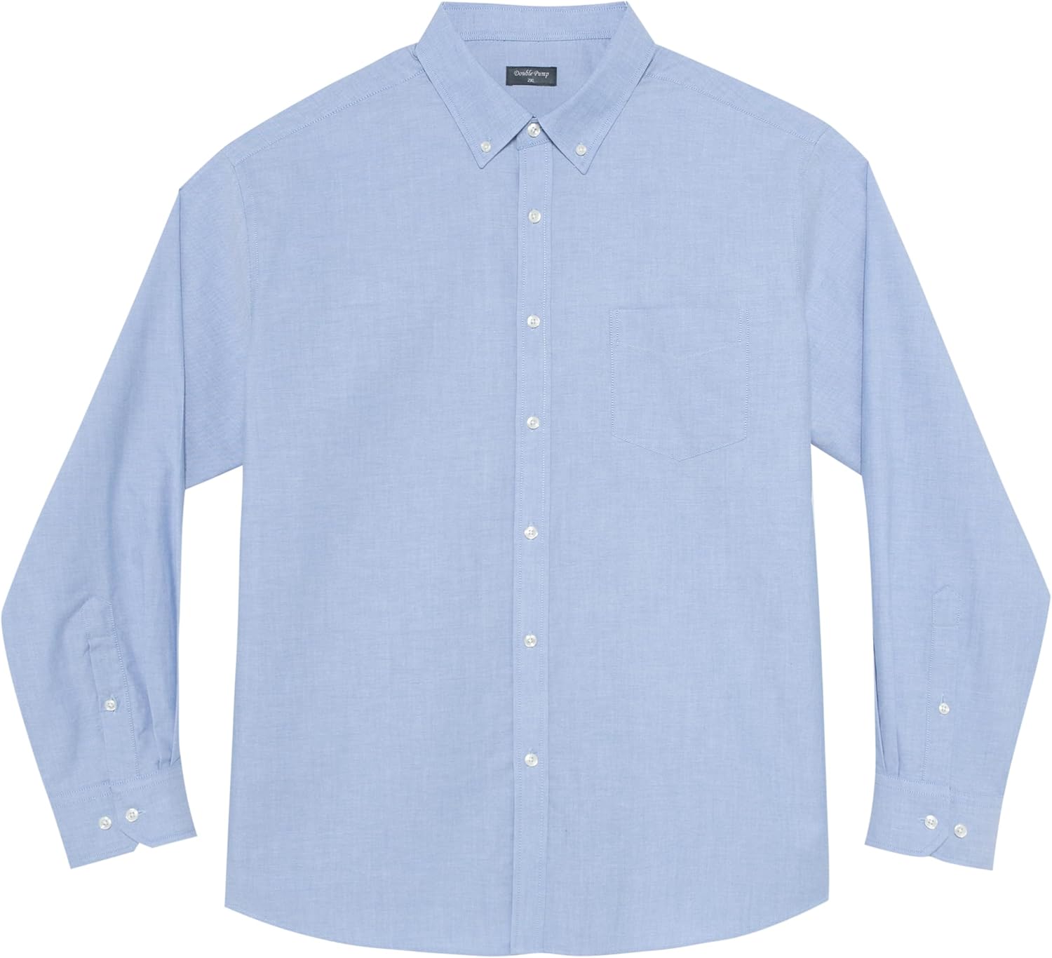 Big and Tall Oxford Dress Shirt for Men Button Down Shirts